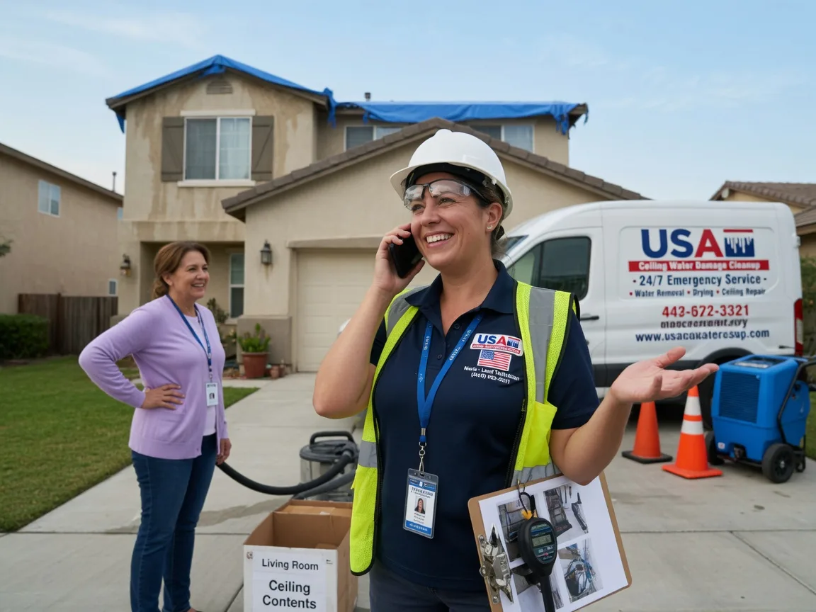 Ceiling Water Damage Restoration Anna, TX FAQs